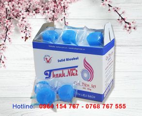 Cồn thạch đóng túi Cồn thạch đóng túi