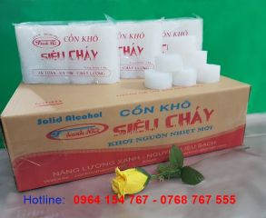 Cồn khô siêu cháy Cồn khô siêu cháy