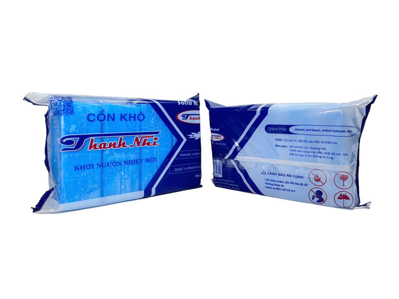 Cồn khô siêu cháy - Vuông