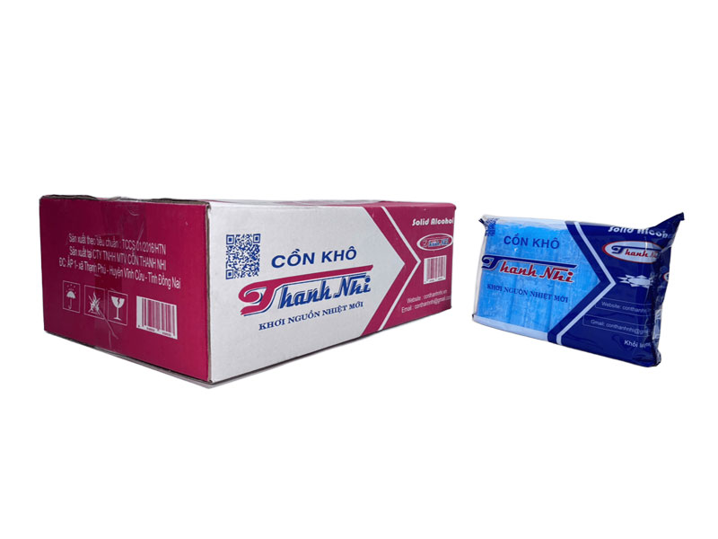 Cồn khô siêu cháy - Vuông